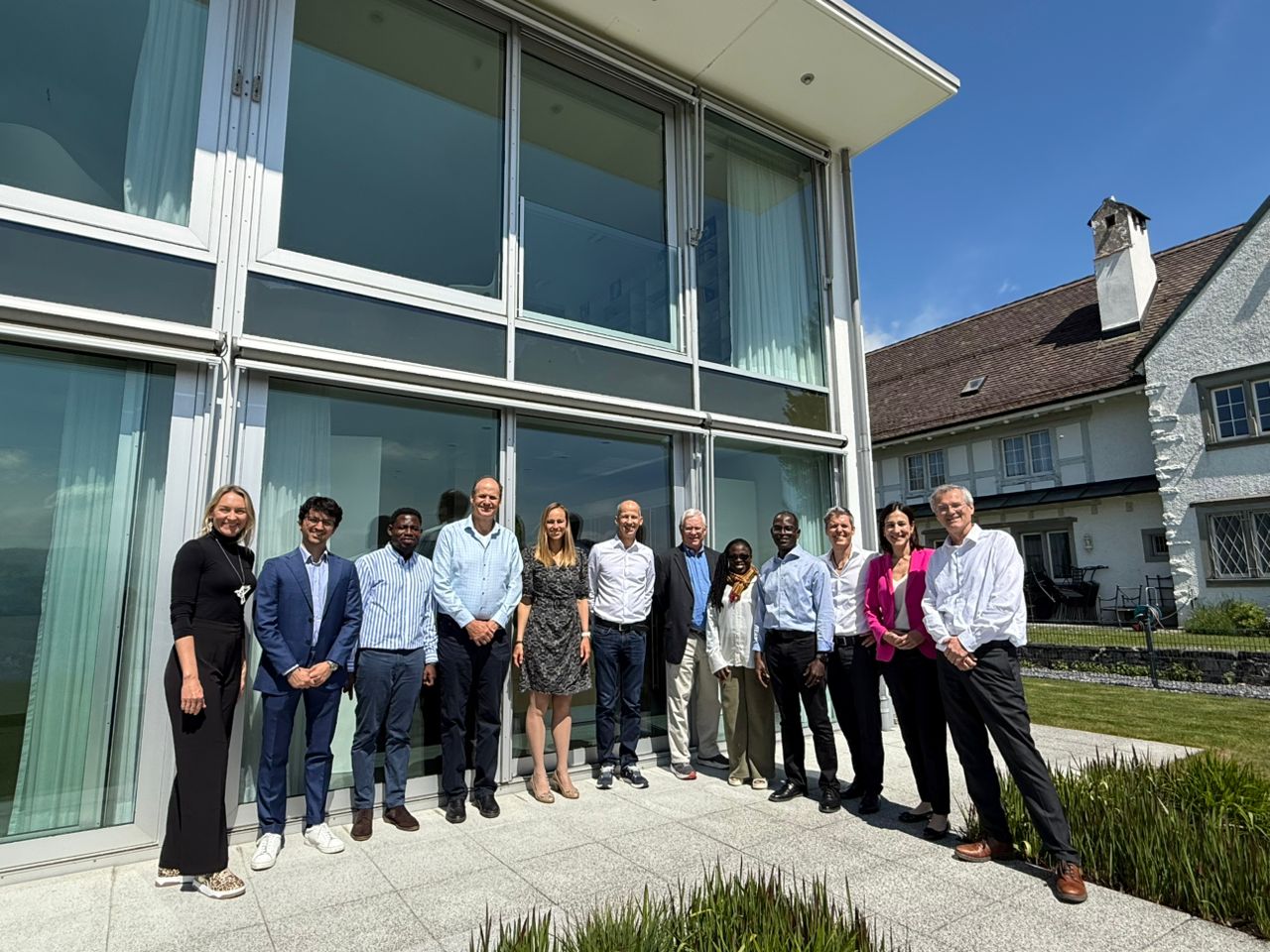 Dr. Asante-Darko with international stakeholders and partners